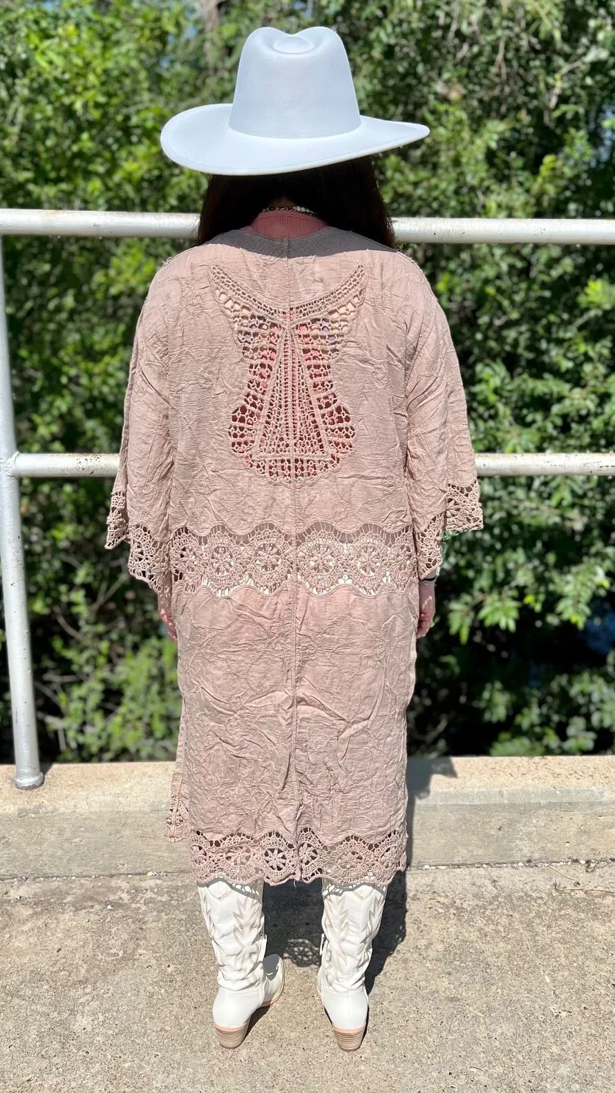 Mocha Bohemian Goddess Kimono