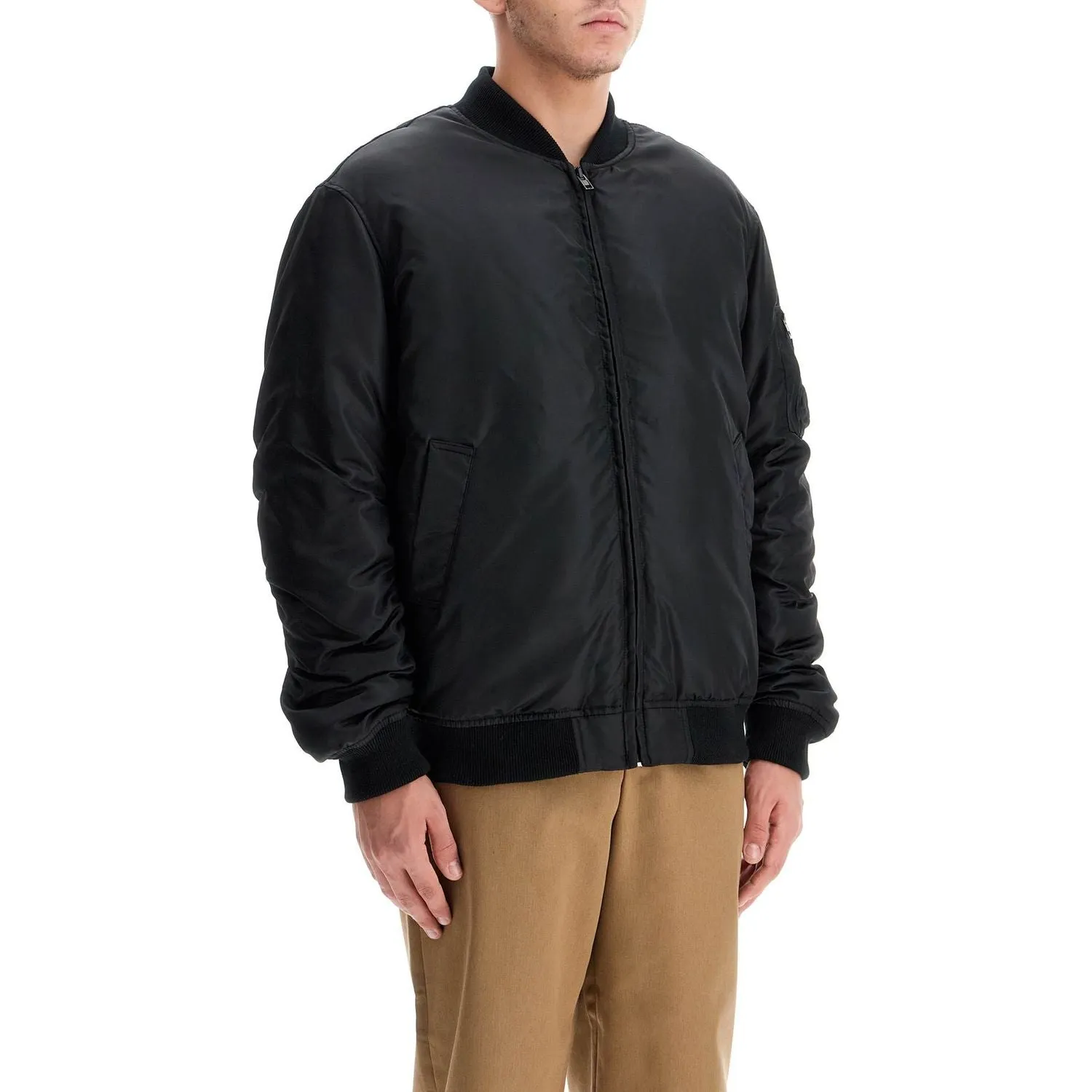 Moschino bomber nylon jacket