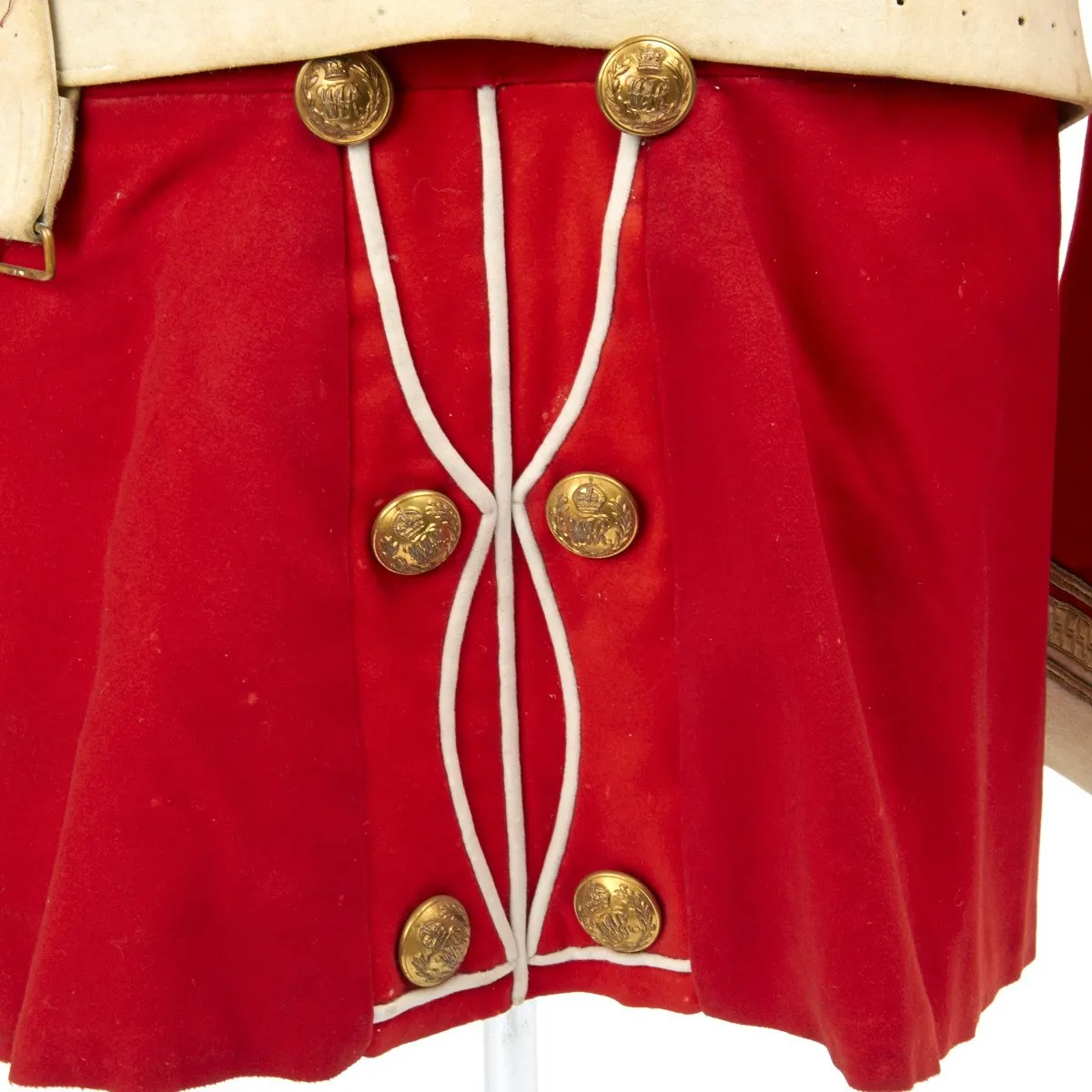 Original British Victorian West India Regiment Named Uniform Collection of Colonel John George Vaughn Hart