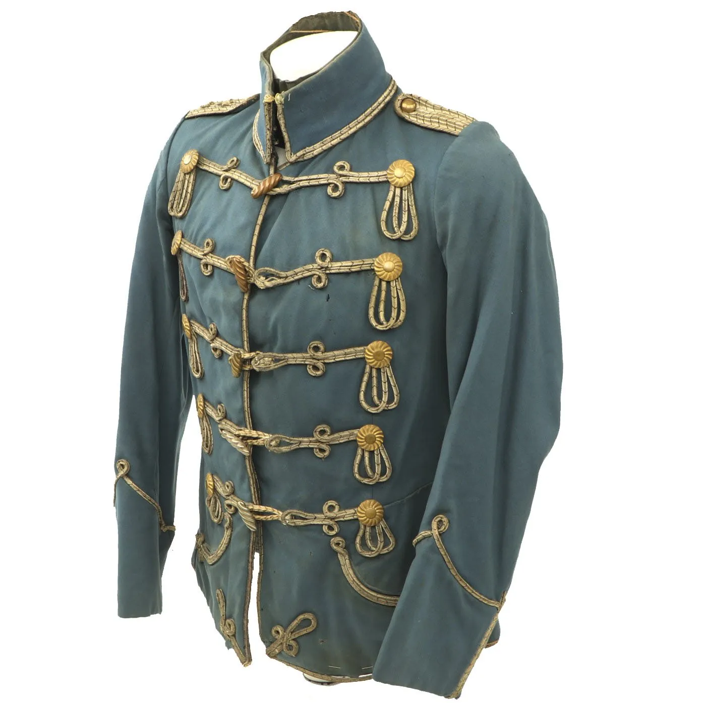 Original Imperial German WWI 8th Hussars Regiment (1st Westphalian) Atilla Dress Jacket