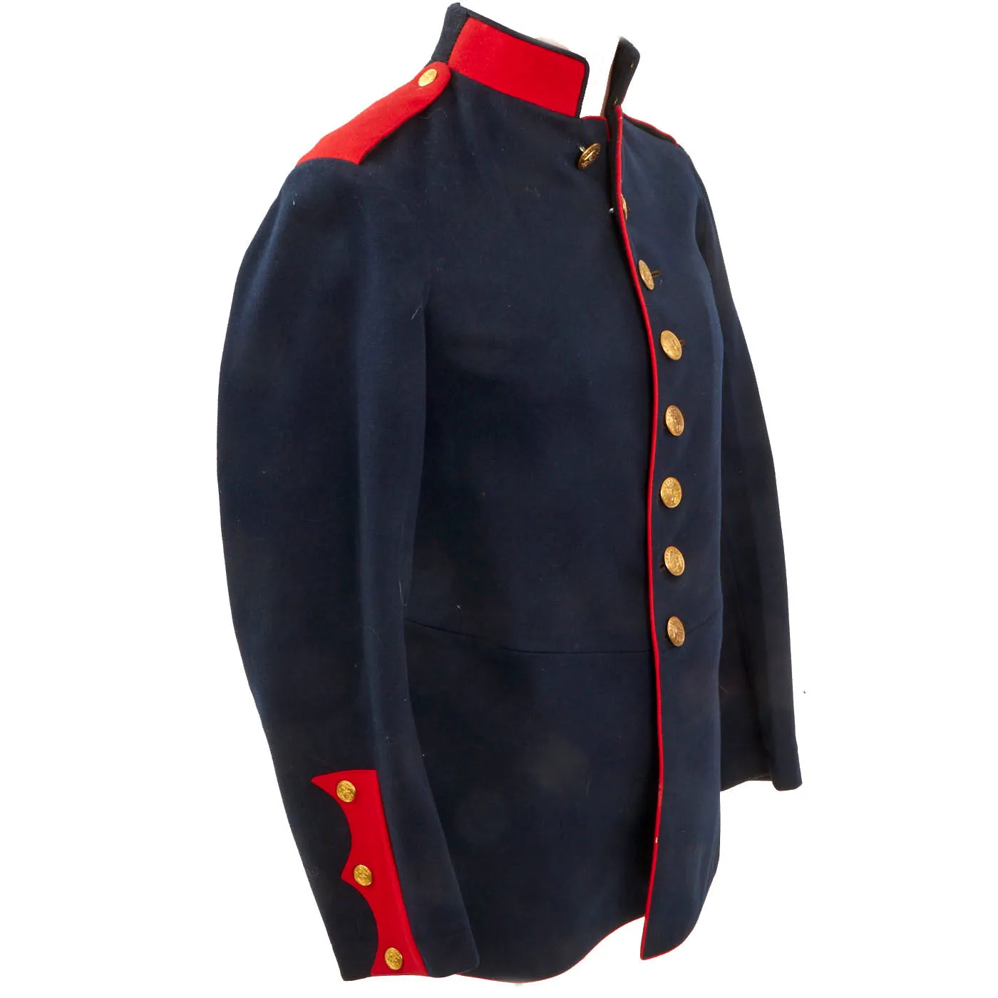 Original U.S. Pre-WWI United States Marine Corps Dress Blues Jacket - Dated 1908-1909