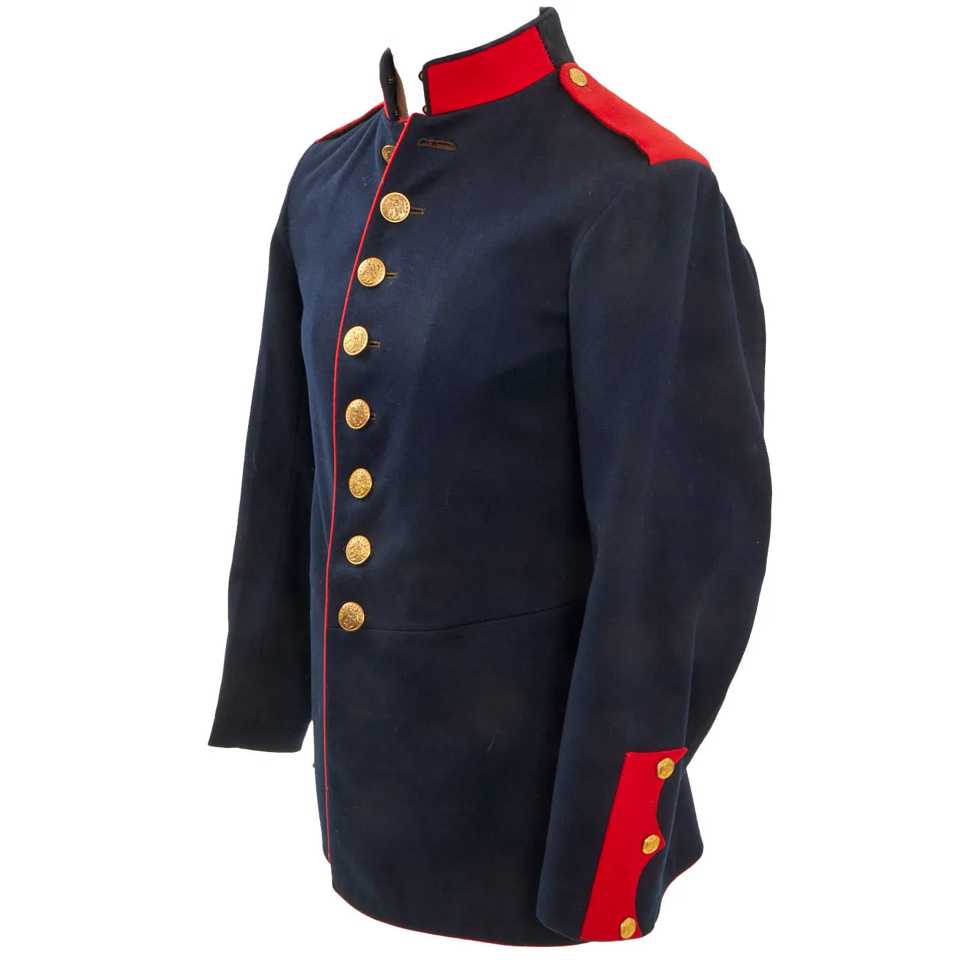 Original U.S. Pre-WWI United States Marine Corps Dress Blues Jacket - Dated 1908-1909