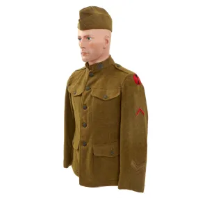 Original U.S. WWI 7th Infantry Division Named Uniform Set - “Hourglass Division”