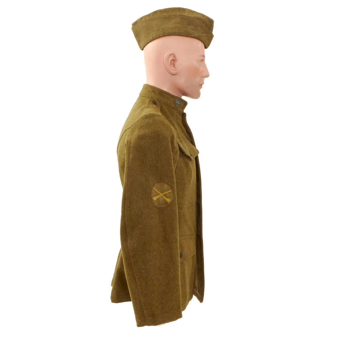 Original U.S. WWI 7th Infantry Division Named Uniform Set - “Hourglass Division”