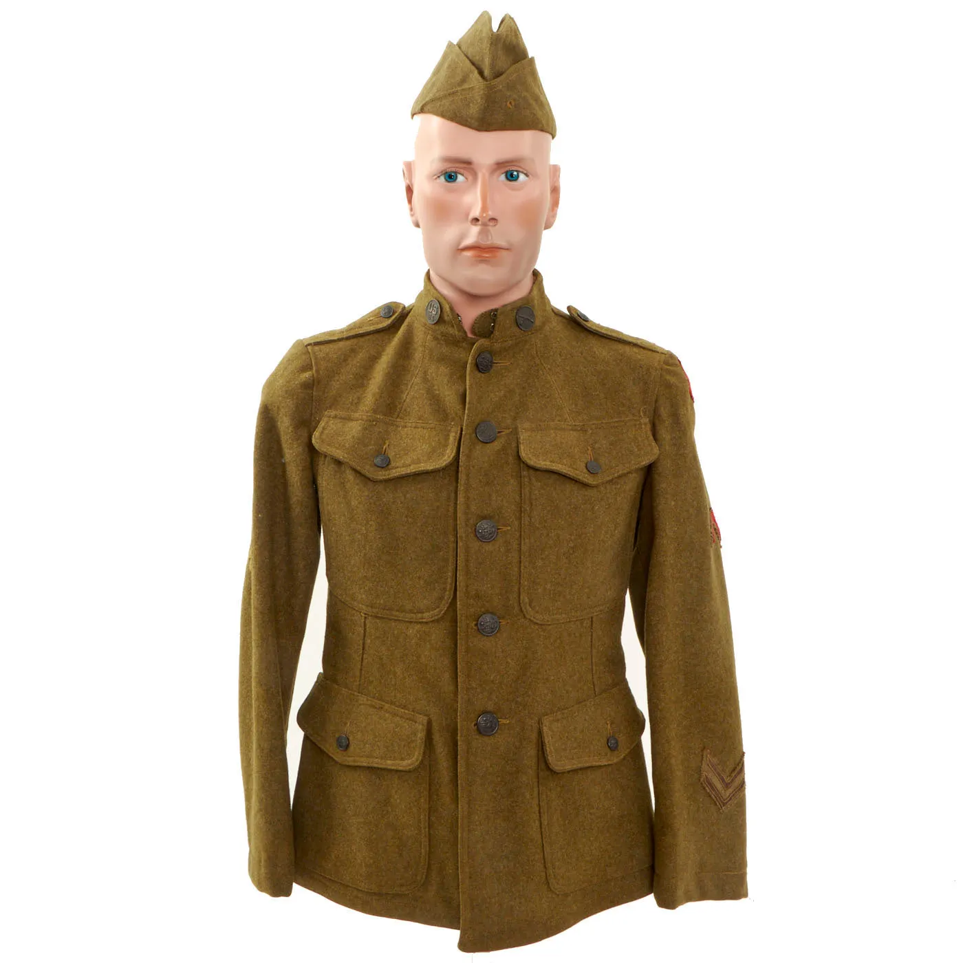 Original U.S. WWI 7th Infantry Division Named Uniform Set - “Hourglass Division”