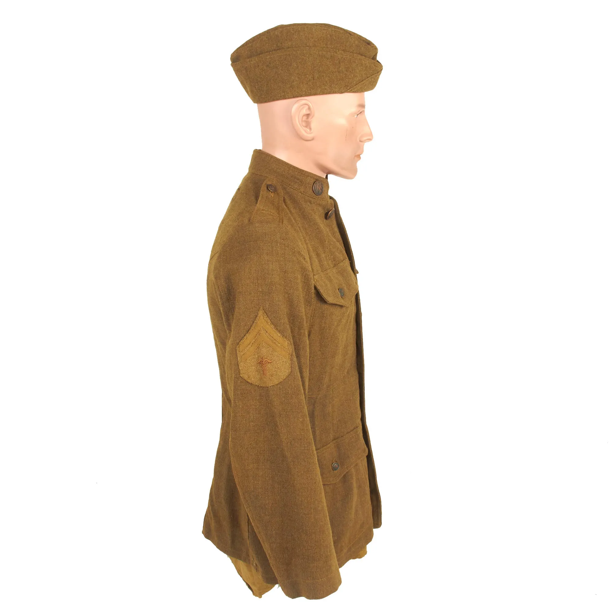 Original U.S. WWI US Army 27th Infantry Division Medics Uniform Set