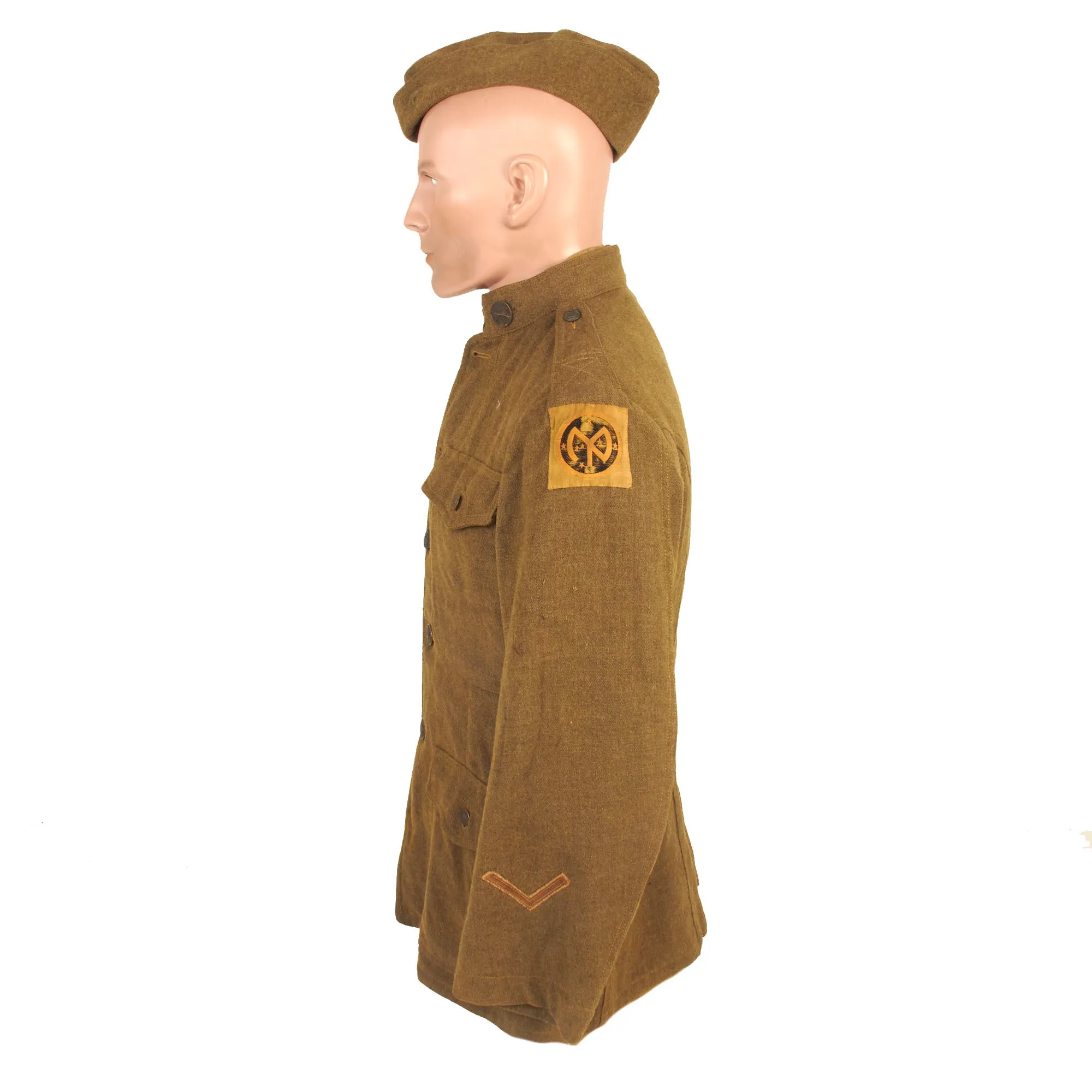 Original U.S. WWI US Army 27th Infantry Division Medics Uniform Set