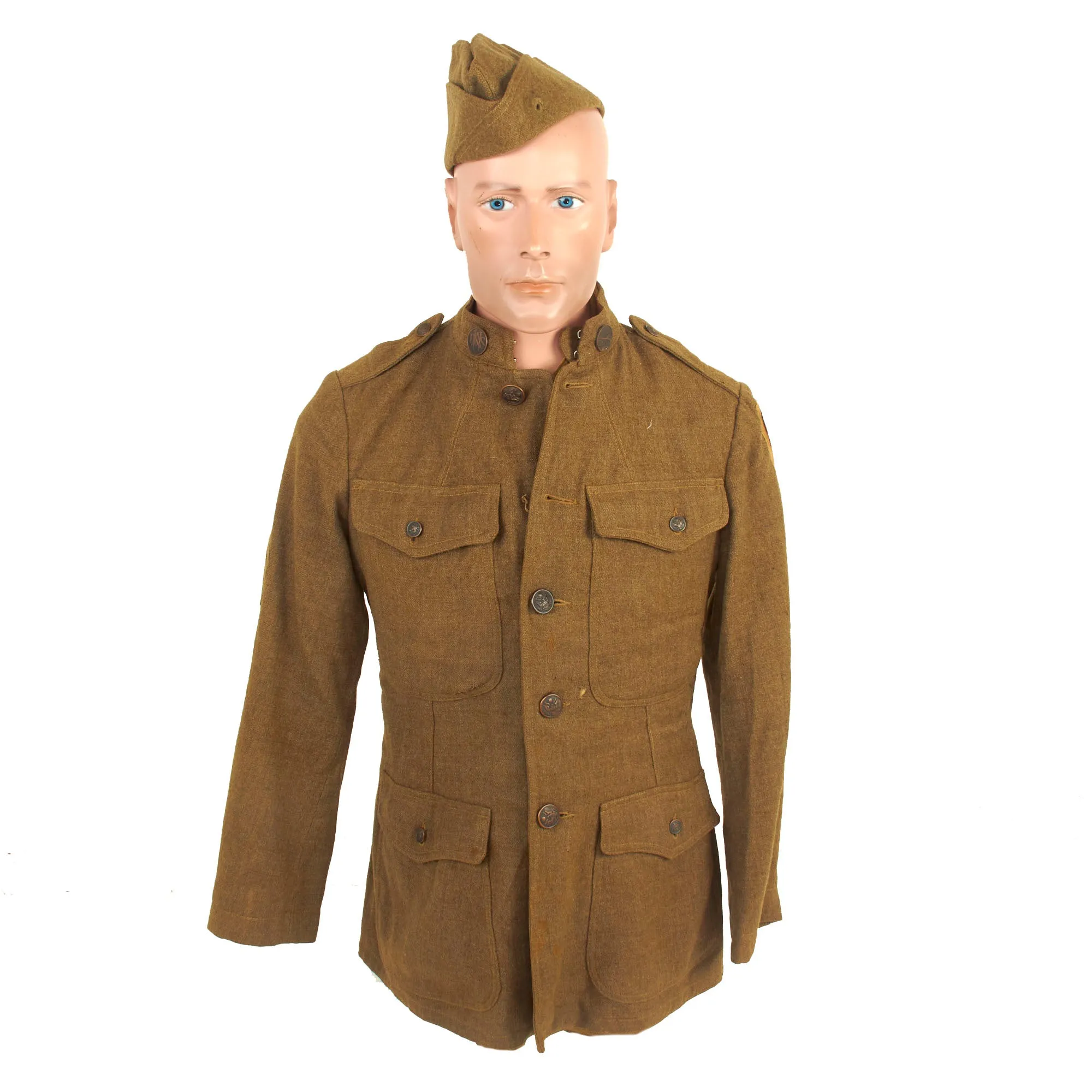 Original U.S. WWI US Army 27th Infantry Division Medics Uniform Set