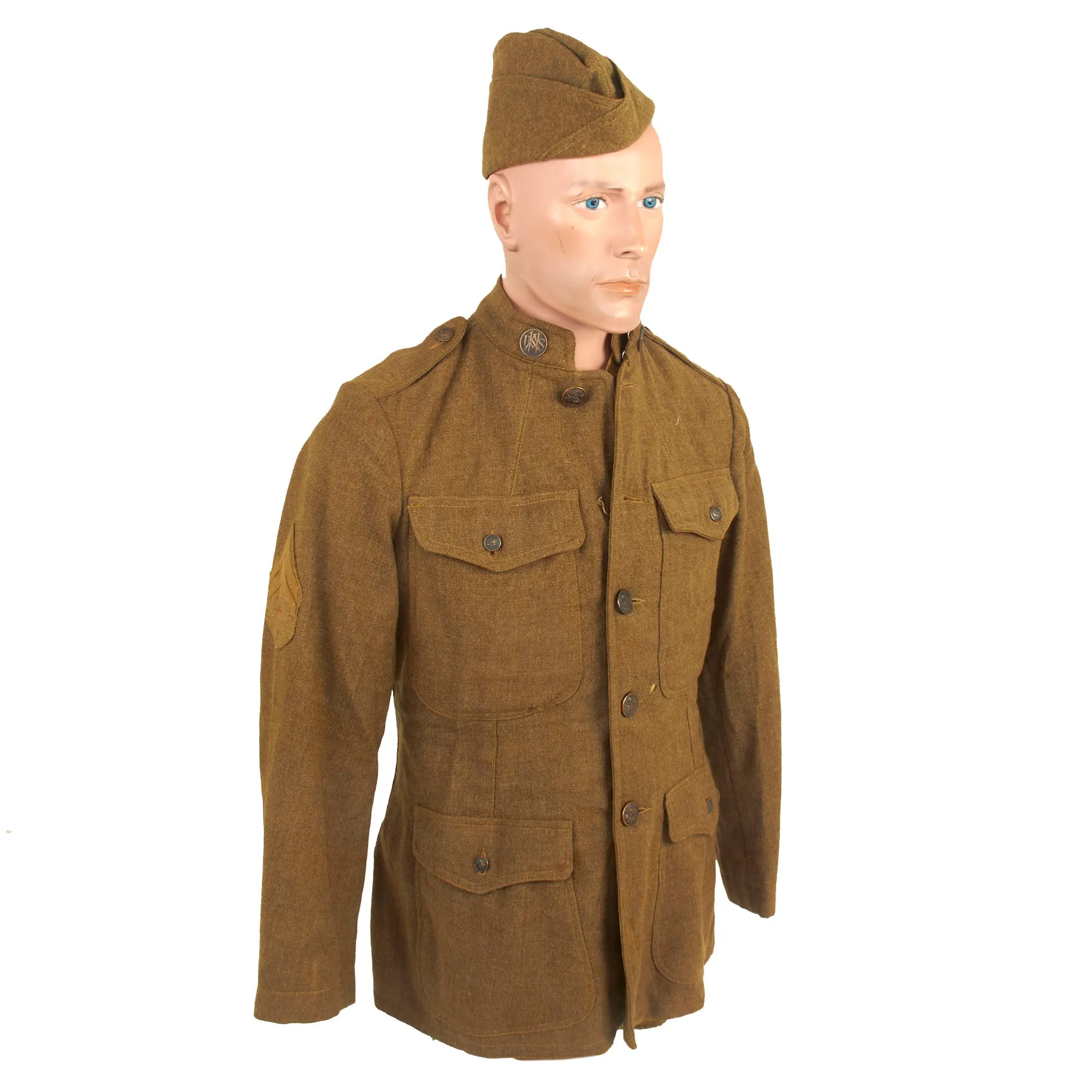 Original U.S. WWI US Army 27th Infantry Division Medics Uniform Set