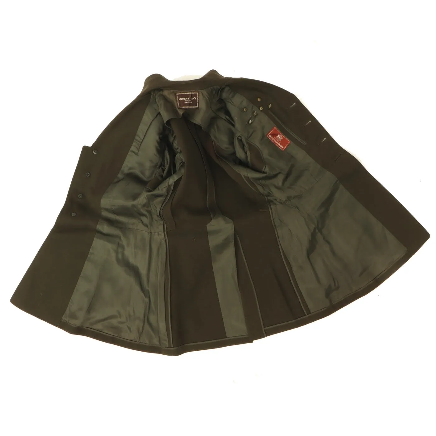 Original U.S. WWII Army Air Force Pilot Captain Class A Tunic with Air Transport Command DUIs