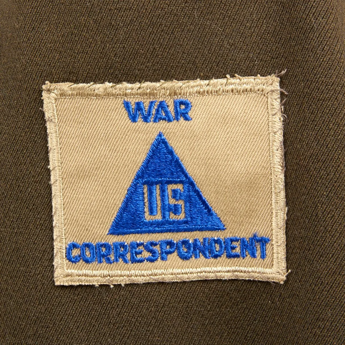 Original U.S. WWII Class A Tunic of Edward R. Murrow CBS War Correspondent with Historical Property Catalog Certificate