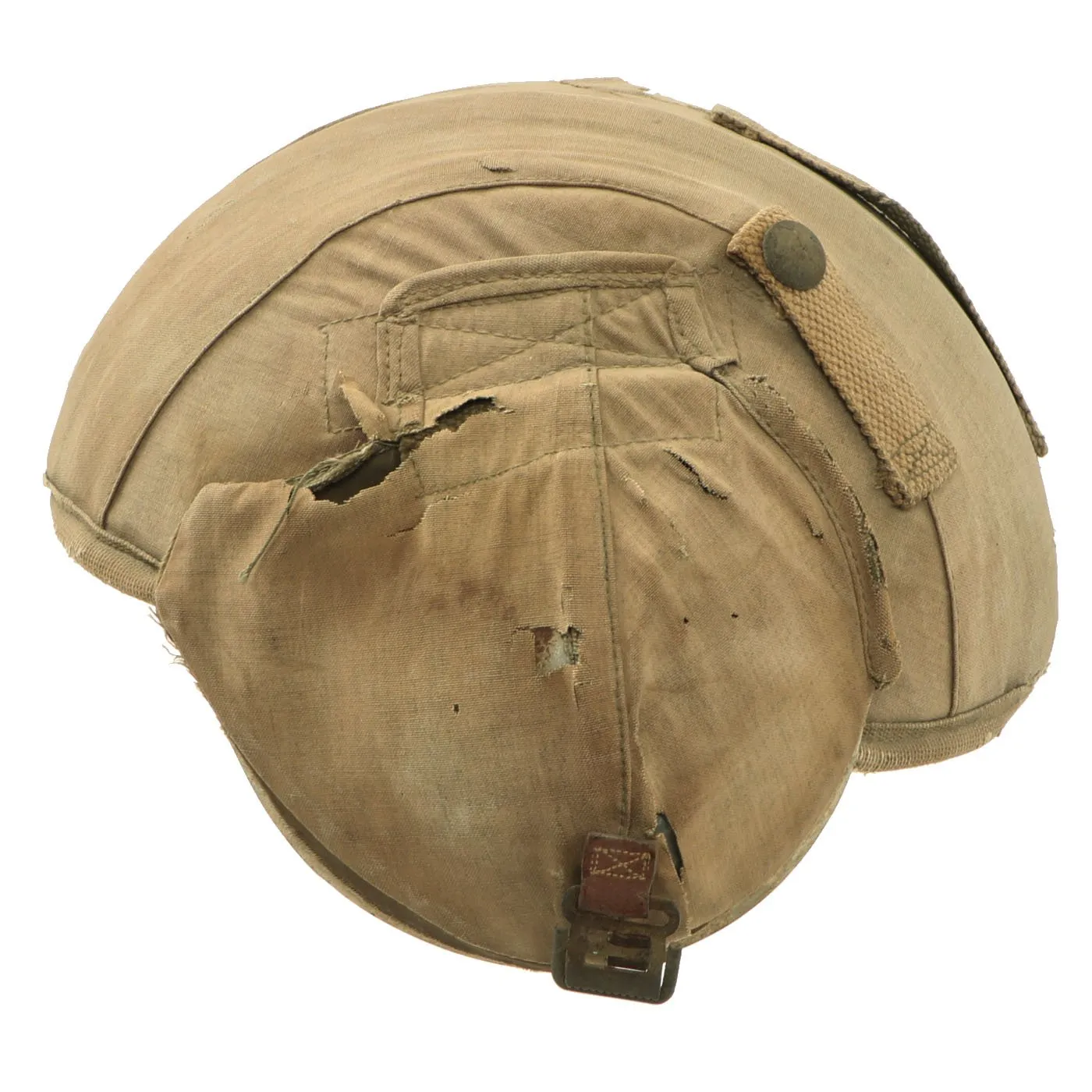 Original U.S. WWII Service Worn USAAF Bomber Crew M4A2 Flak Helmet