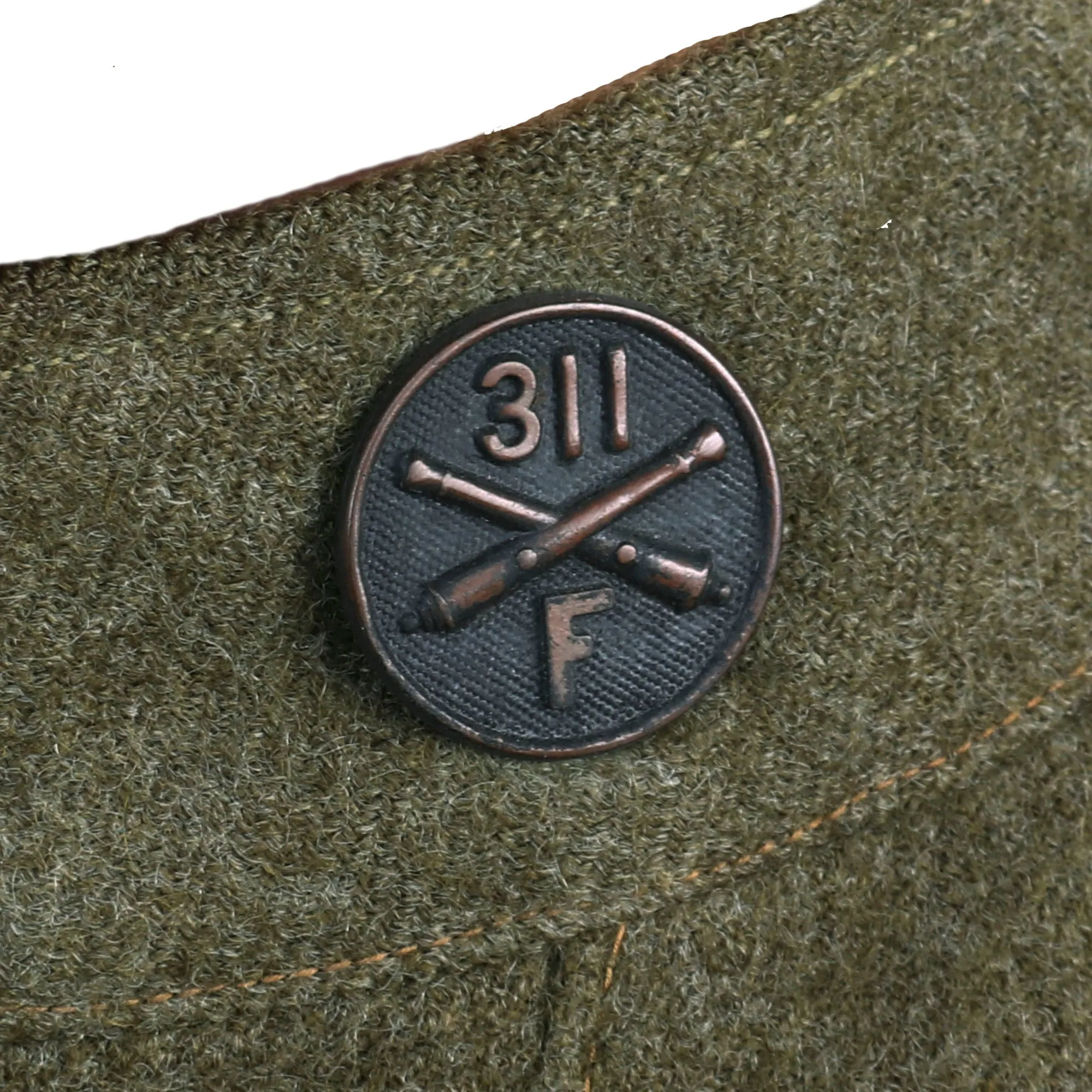 Original WWI US 79th Division Uniform Jacket & Breeches - 311th Field Artillery - Bullion Patch