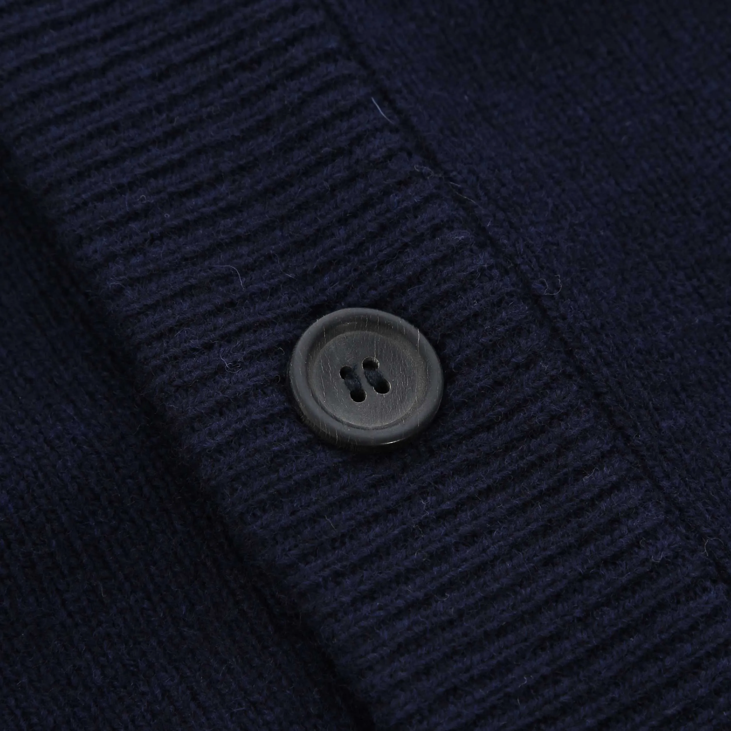 Paul Smith Button Thru Cardigan in Dark Navy