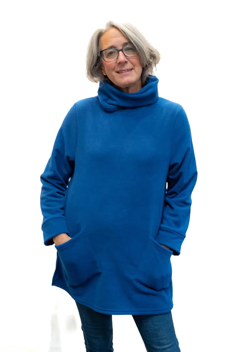 Polar Fleece Turtleneck 2 Pocket Tunic