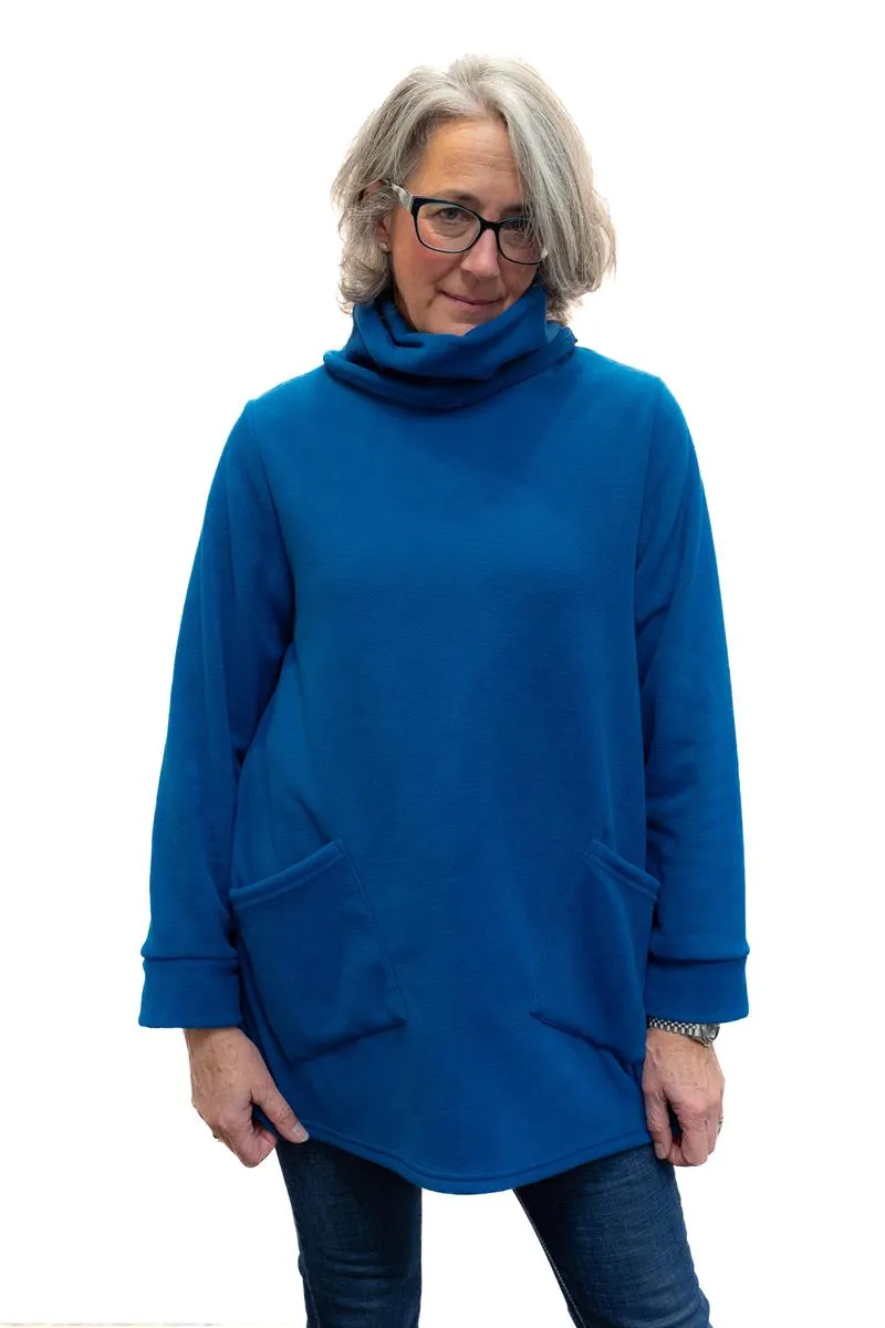 Polar Fleece Turtleneck 2 Pocket Tunic