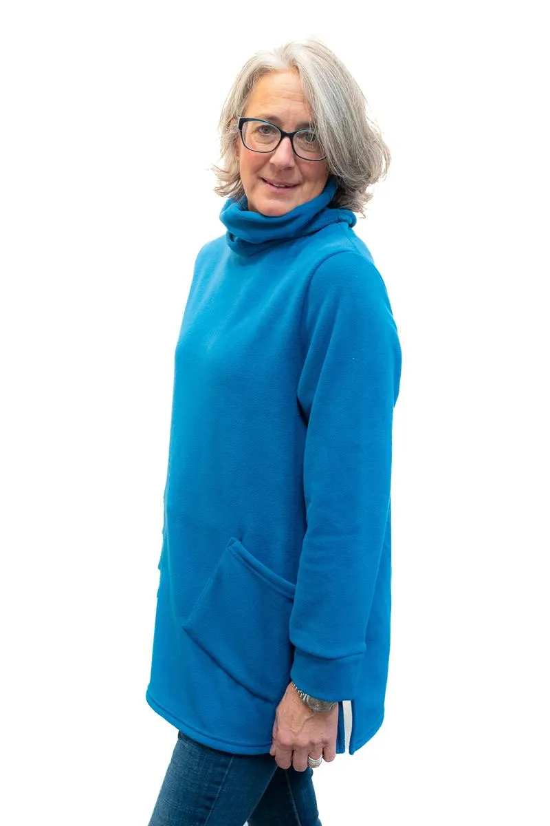 Polar Fleece Turtleneck 2 Pocket Tunic