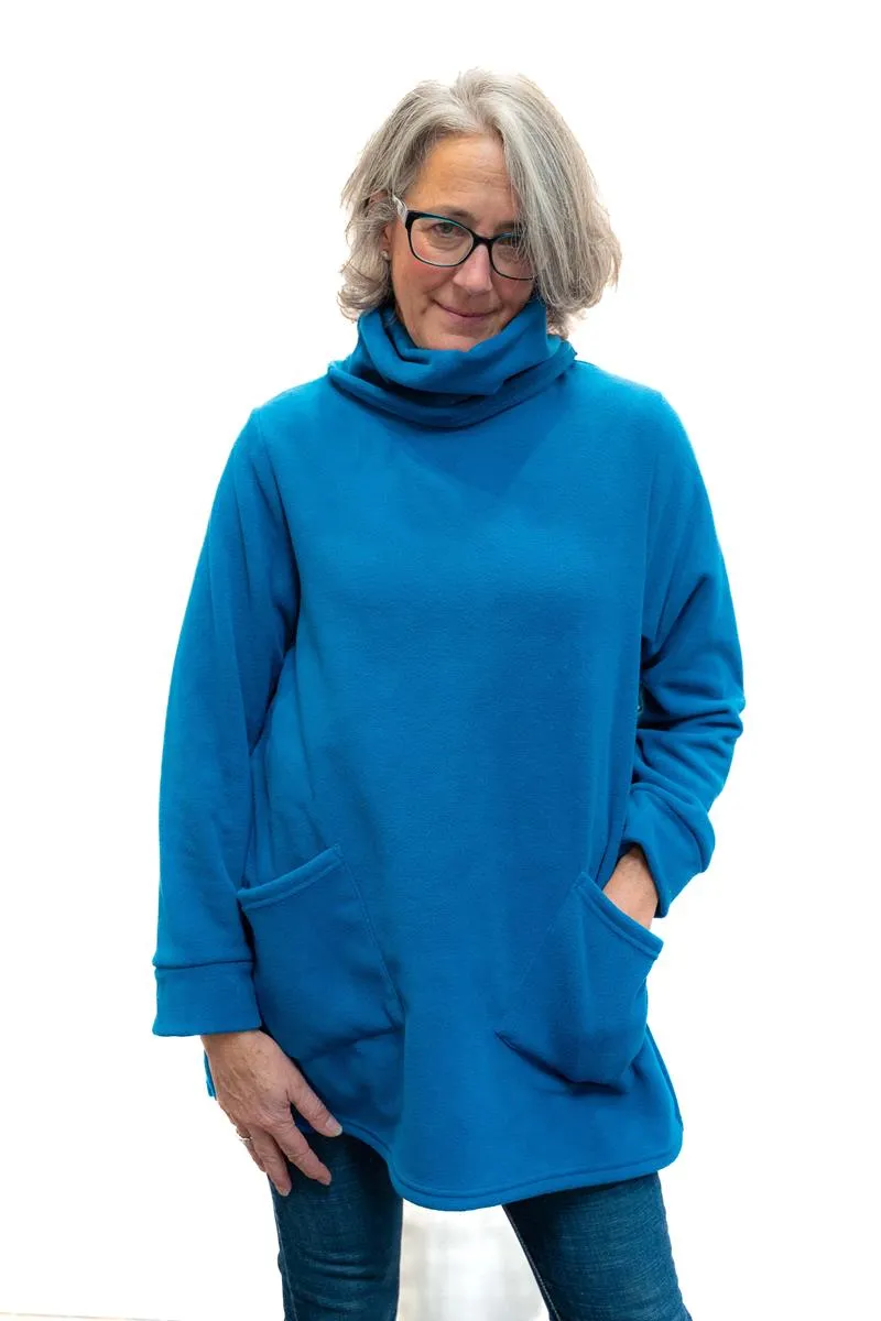 Polar Fleece Turtleneck 2 Pocket Tunic