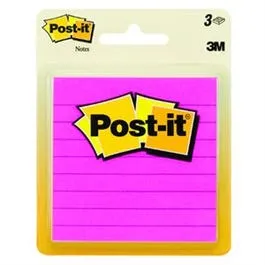 Post-It Notes, Cape Town Colors, 3 x 3-In., 50-Sheets