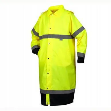 Pyramex Premium Hi-vis Rainwear Coat