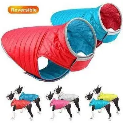 Royal Paws Reversible Waterproof Dog Vest Coat