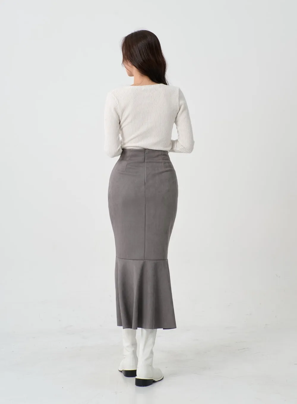 Simple Mermaid Long Skirt IO12