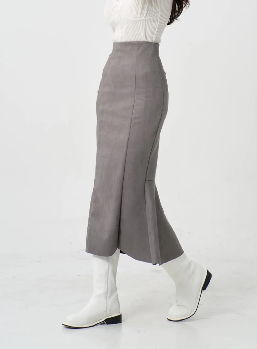 Simple Mermaid Long Skirt IO12