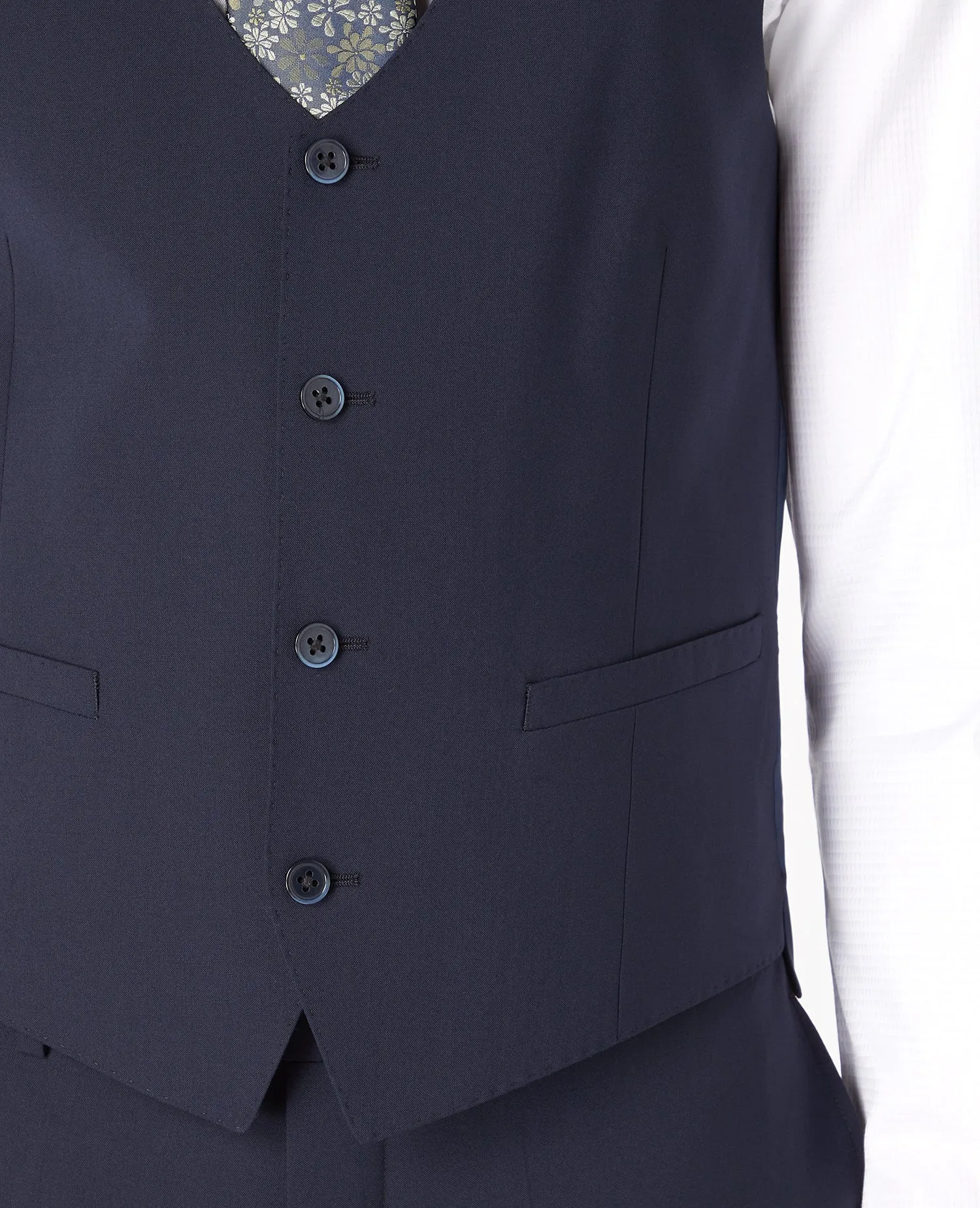 Slim Fit Wool-Rich Mix and Match Waistcoat