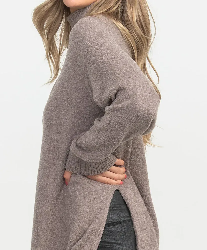 Southern Shirt Co - Dreamluxe Notched Turtleneck Sweater