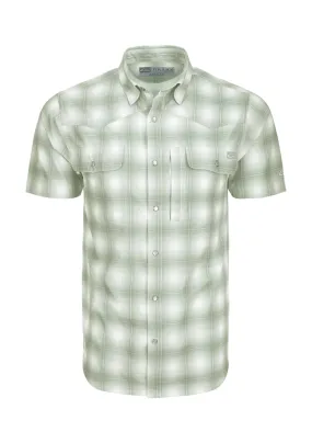 SS Cinco Ranch Western Plaid Shirt in Desert Sage by Drake