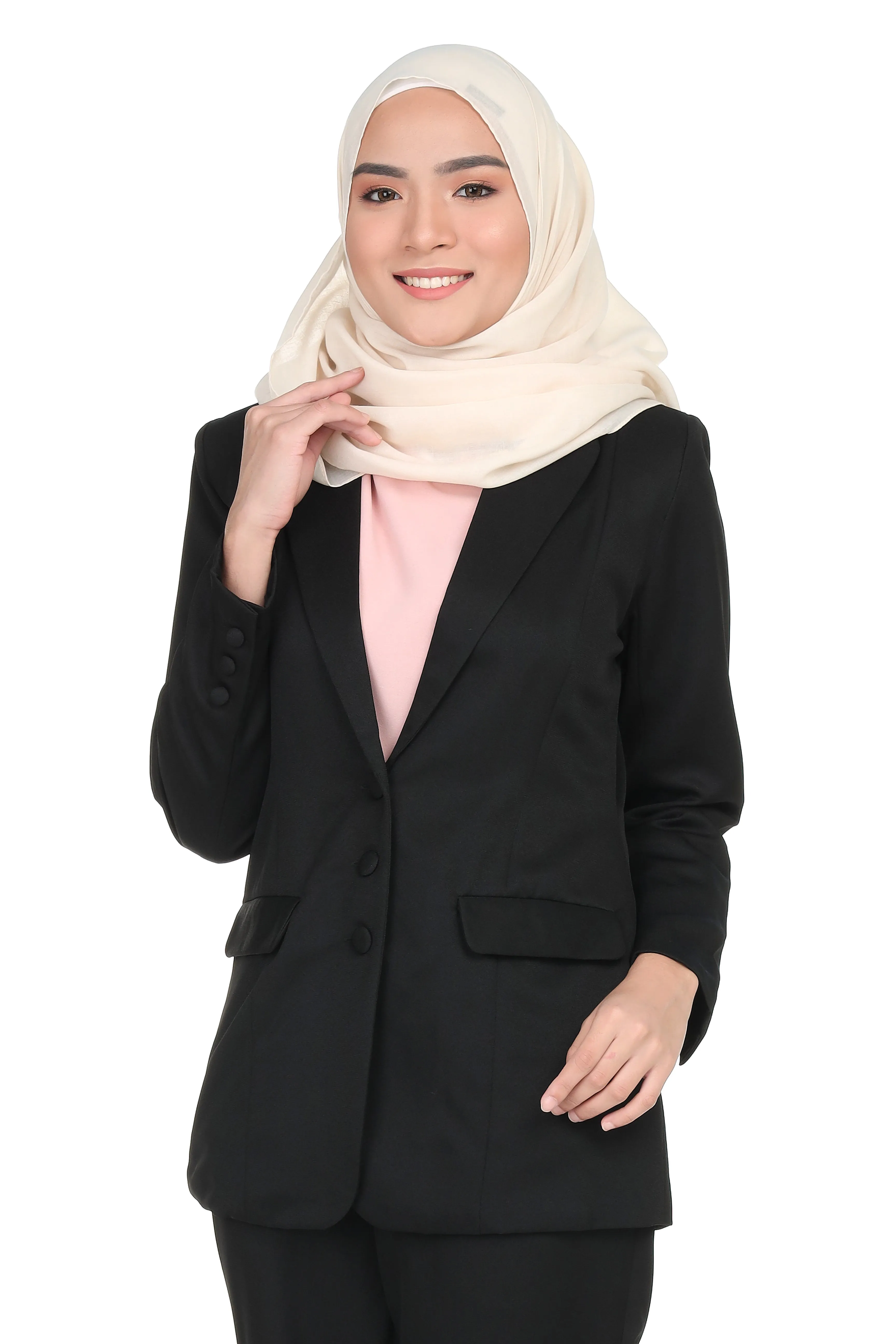 Structured Blazer - Black