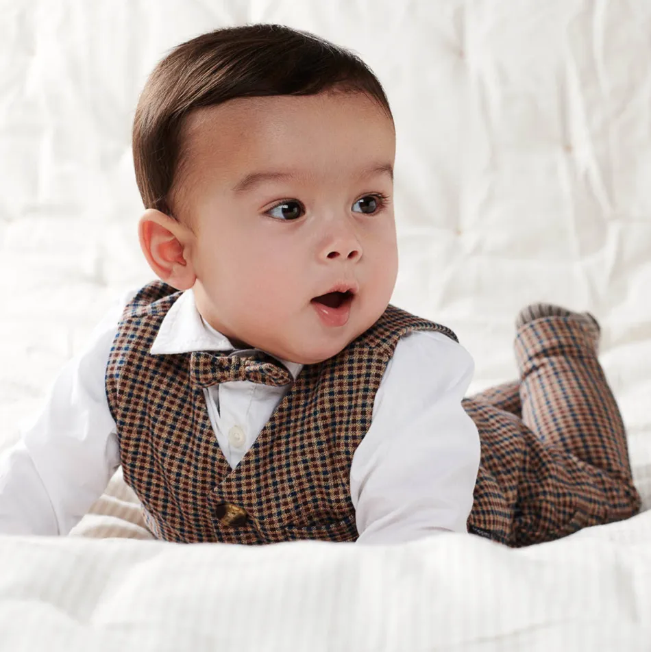 The Ragusa Vest   Bowtie SET - BABY