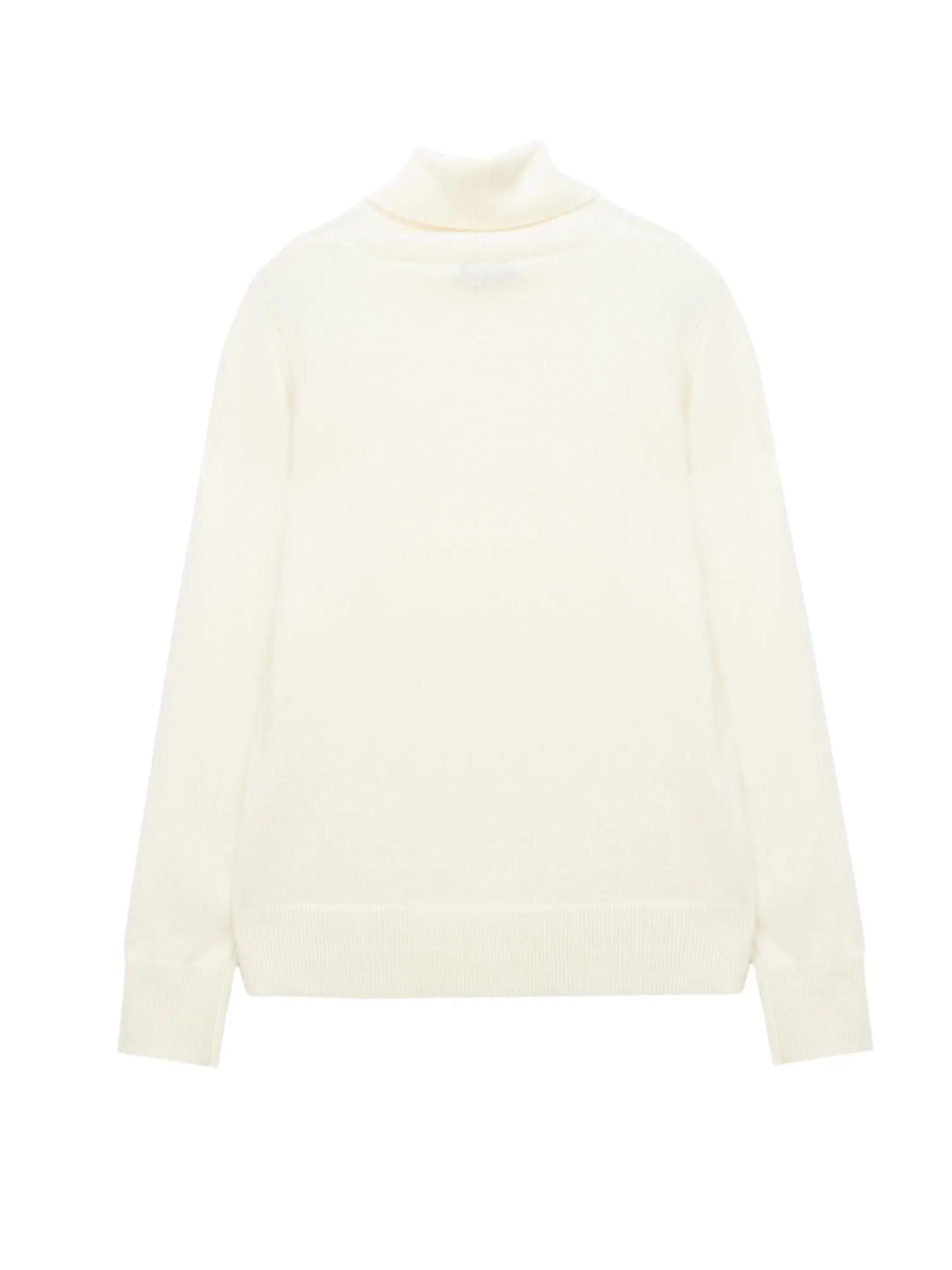 Turtleneck Slimfit Sweater_Ivory