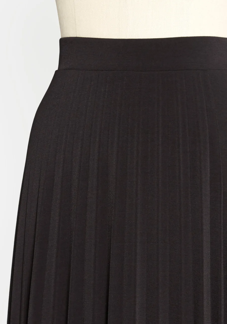 Uneven Perfection Midi Skirt