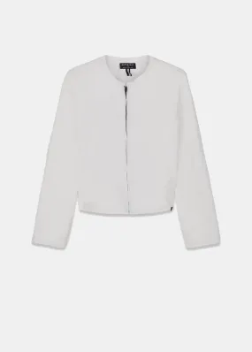 Women's Henry Lightweight Bomber Jacket White