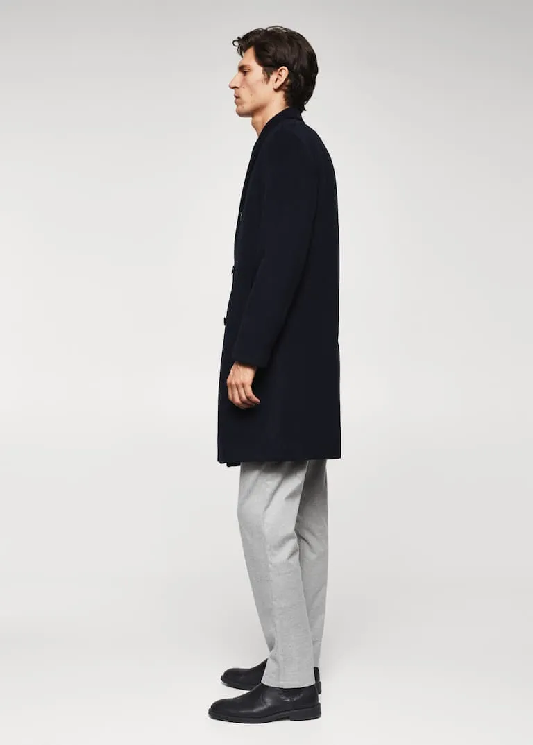 Wool overcoat