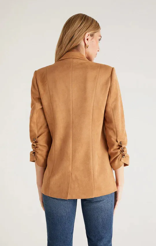 Z Supply Sandelle Faux Suede Blazer